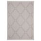 Safavieh Bermuda 6"7" x 9"2" Cream and Grey Indoor/Outdoor Area Performance Rug, , large