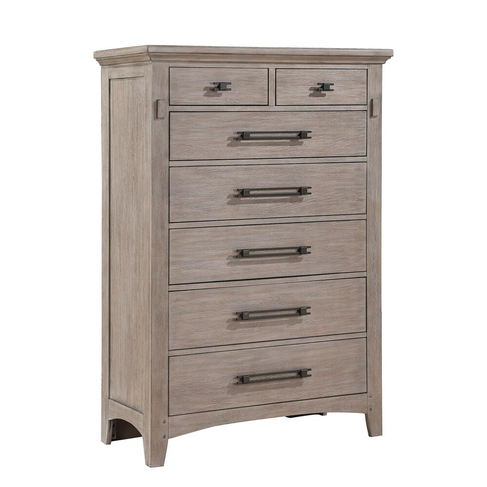 Davis International Captain&#39;s 7-Drawer Chest in Light Oak, , large