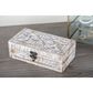 Maple and Jade Coastal Box in White and Brown (Set of 3), , large