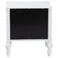 Baxton Studio Callison 2-Drawer Nightstand in White, , large
