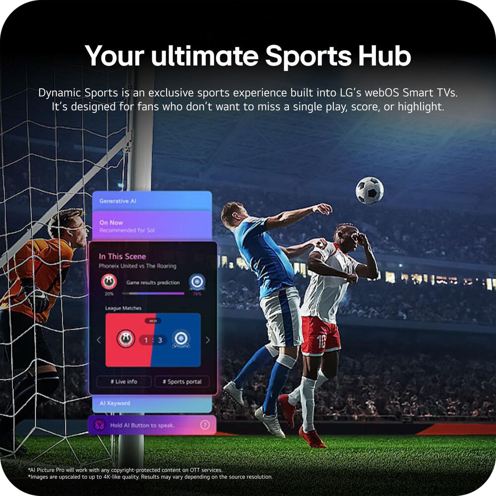 LG 85" Class QNED evo AI QNED84B Mini LED 4K Smart TV, , large
