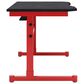Ashley Lynxtyn Adjustable Height Desk in Red and Black, , large
