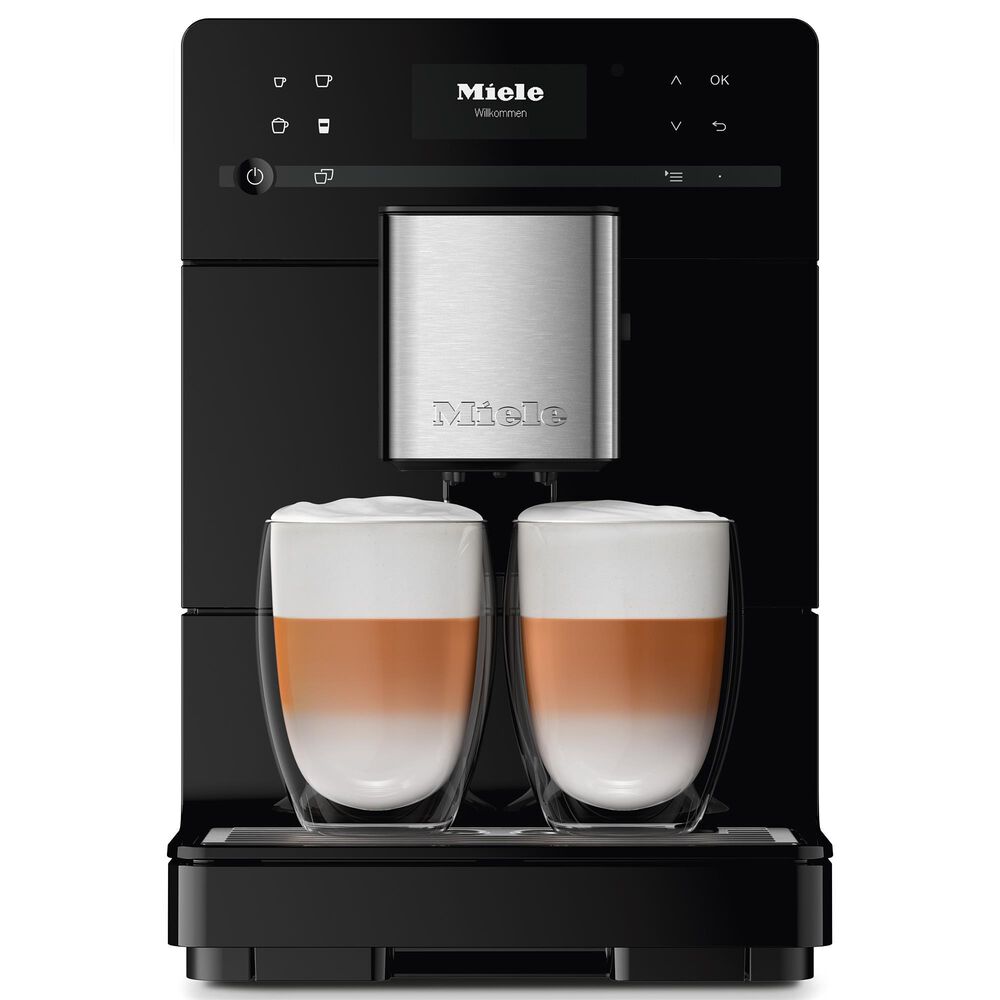 Miele 44 Oz Countertop Coffee Machine in Obsidian Black, , large
