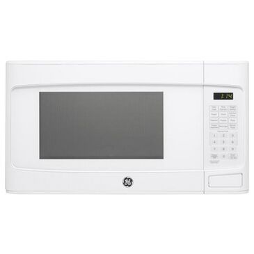 GE Appliances 1.1 Cu. Ft. Countertop Microwave Oven in White, , large