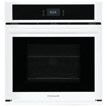 Frigidaire 27" Single Electric Wall Oven with Fan Convection in White, , large