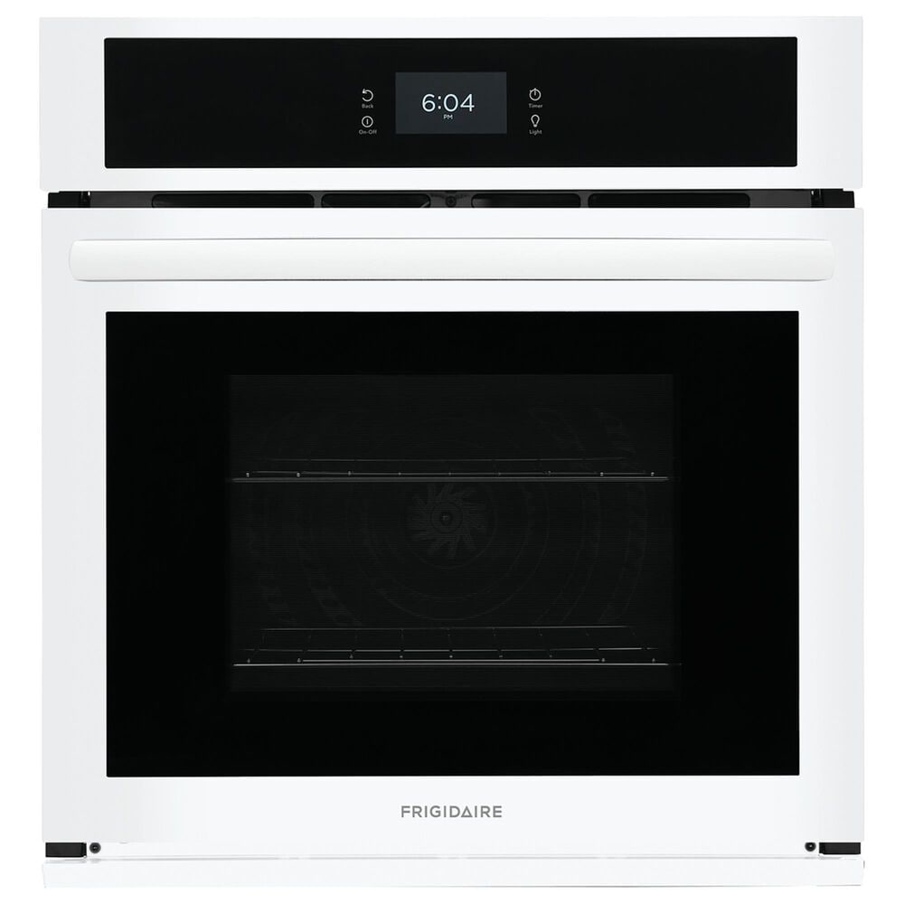Frigidaire 27" Single Electric Wall Oven with Fan Convection in White, , large