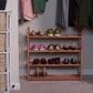 Household Essentials CedarFresh 4-Tier Cedar Shoe Rack in Brown, , large