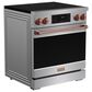 Thor Kitchen Gordon Ramsay 4.8 Cu. Ft. Professional Induction Range with Rose Gold Handle Kit in Stainless Steel, , large