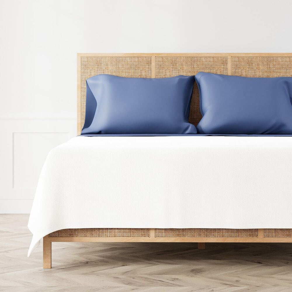 Ann Gish Ready-to-Bed 2.0 4-Piece Queen Sheet Set in Periwinkle, , large