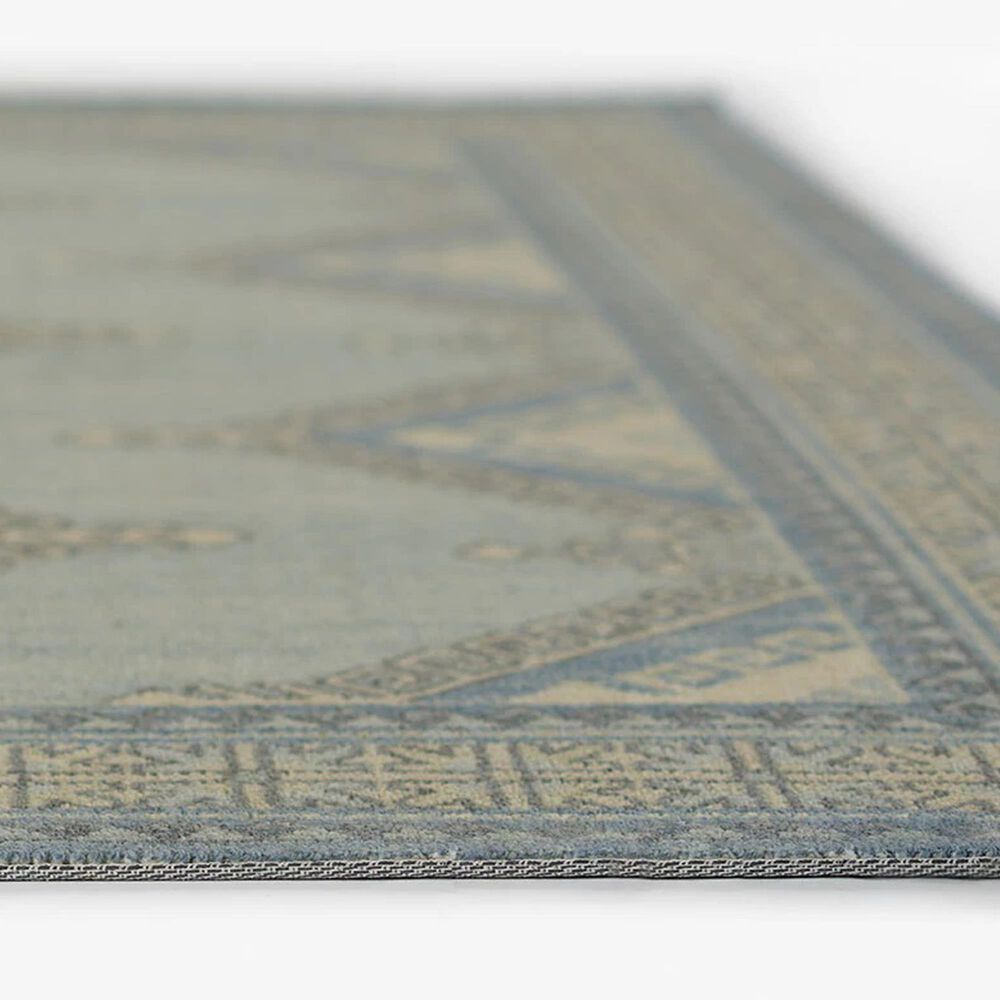 Momeni Anatolia Southwestern 2&#39; x 3&#39; Blue Area Rug, , large