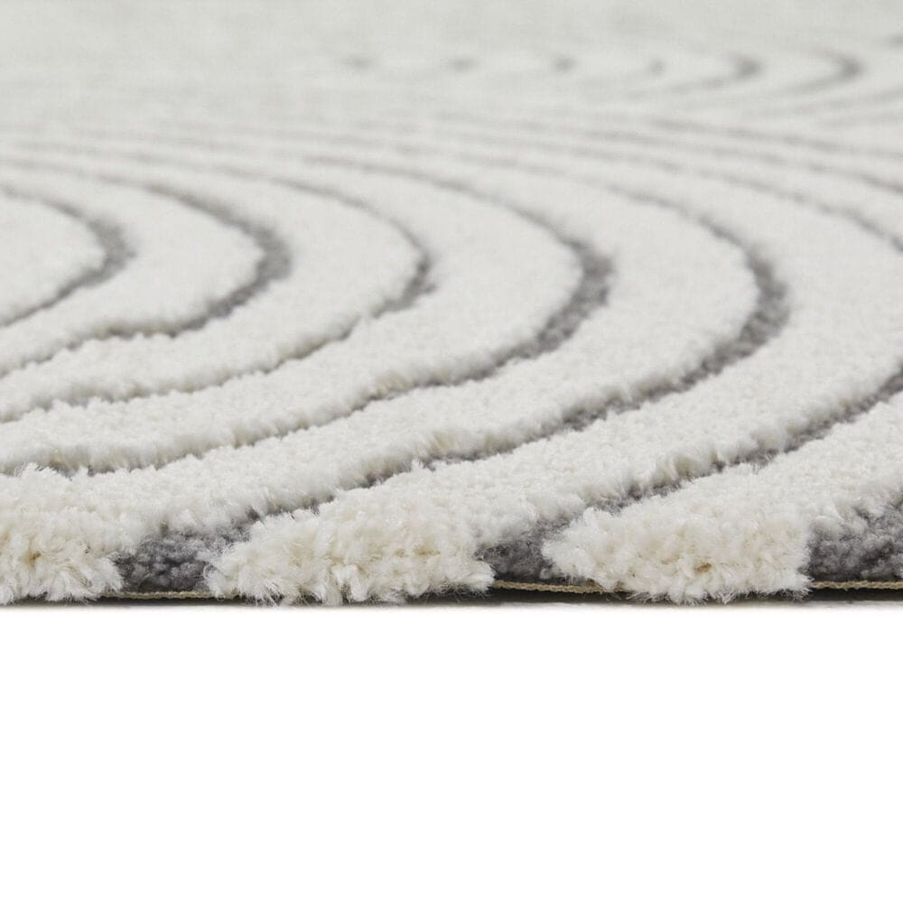 Balta Rugs Caserio 5&#39;3&quot; x 7&#39; Cream and Grey Area Rug, , large
