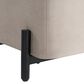 Lifestyle Solutions Kona Small Storage Ottoman in Taupe, , large
