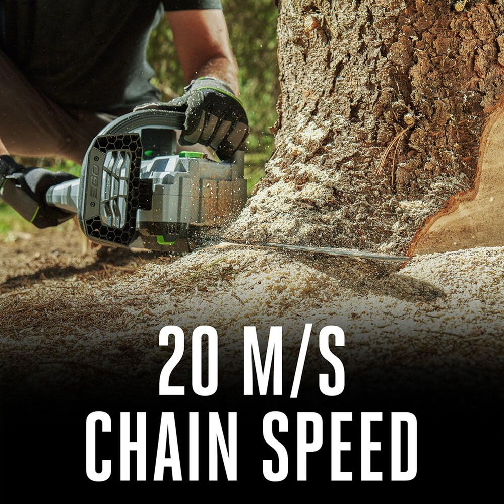 EGO 16&quot; Chainsaw with 4.0Ah Battery and Standard Charger in Gray and Black, , large