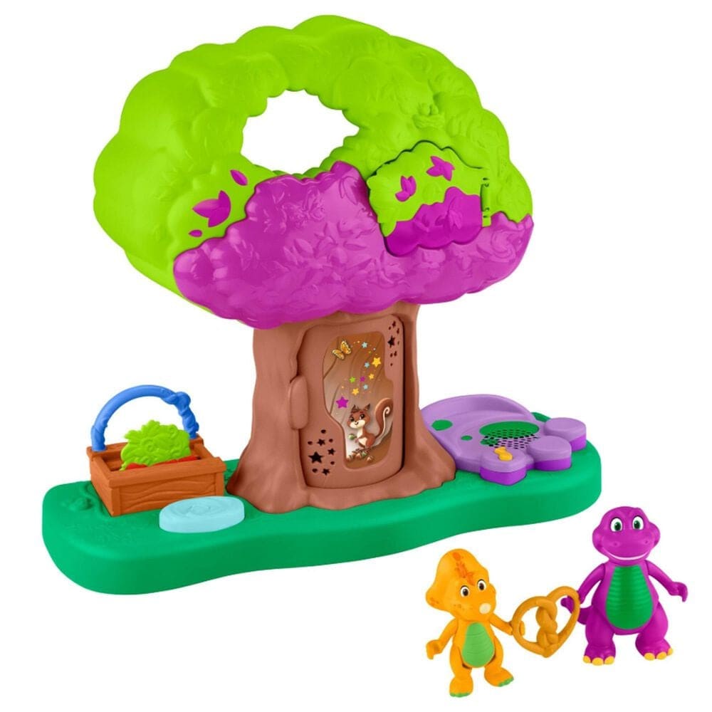 Fisher Price Barney Treehouse Playset, , large