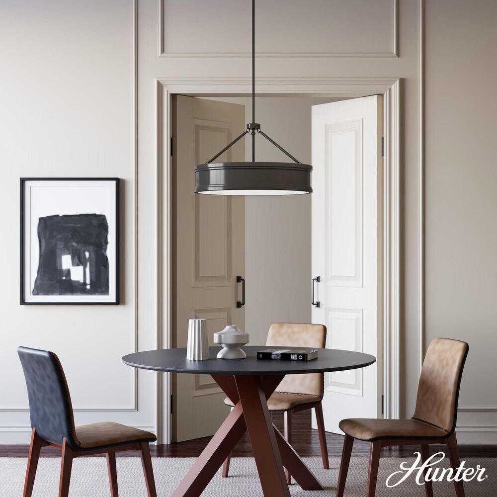 Hunter Capshaw 6-Light Pendant in Noble Bronze, , large