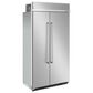 KitchenAid 25.5 Cu. Ft. Side By Side Built-In Refrigerator in Stainless Steel and PrintShield, , large