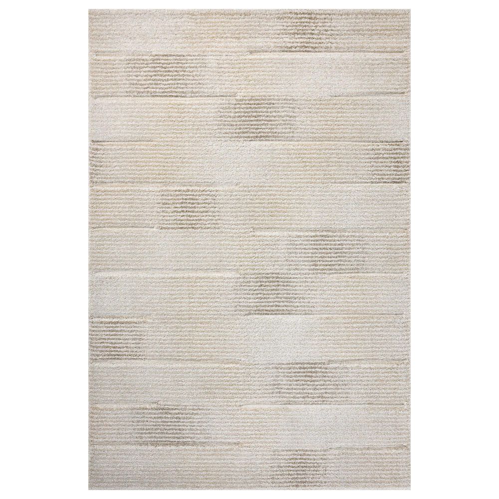Loloi Silas 2"7" x 4" Fog and Natural Area Rug, , large