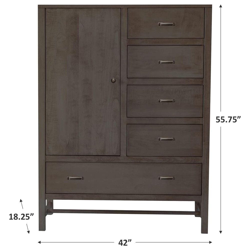 Fleming Furniture Co. Rochester 5-Drawer Dressing Chest in Mineral, , large