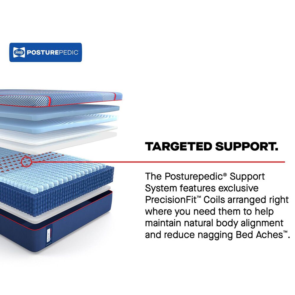 Sealy Posturepedic Elite High Point Medium Hybrid Queen Mattress, , large