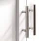 Kohler Quo 60" Double Bathroom Vanity in White with 3 cm Pure White Quartz Top and Oval Sinks, , large