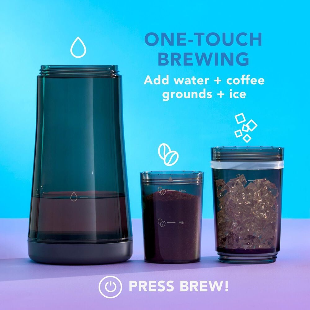 Mr. Coffee 13 Oz Express Cold Brew Coffee Maker in Sake, , large