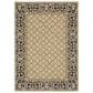 Oriental Weavers Acacia ACA12 Tan and Black 3"3" x 5" Area Rug, , large