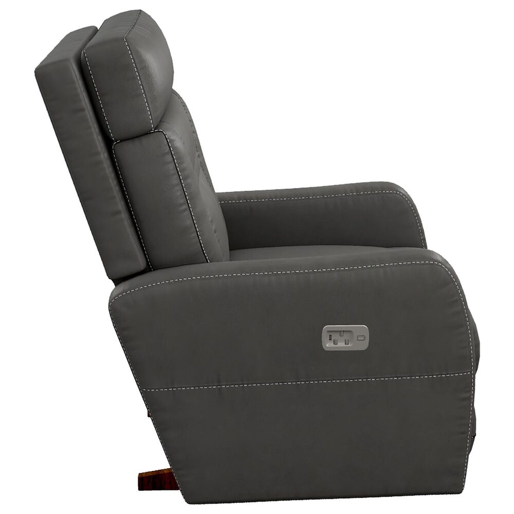 La-Z-Boy Lennon Power Rocker Recliner in Charcoal, , large