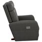 La-Z-Boy Lennon Power Rocker Recliner in Charcoal, , large