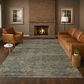 Dalyn Rug Company Aristo AR1 Teal 9" x 12" Area Rug, , large