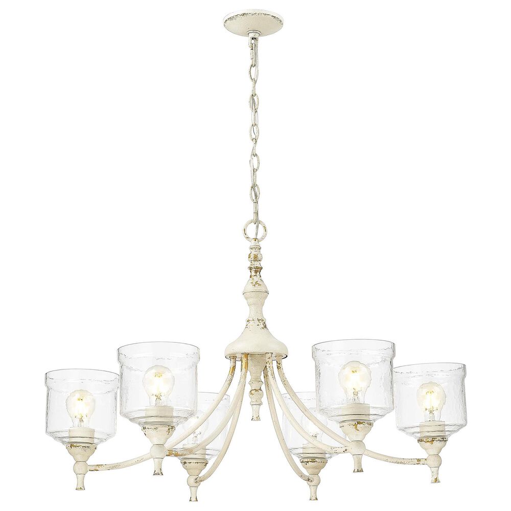 Golden Lighting Keating 6-Light Chandelier in Antique Ivory, , large