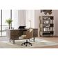 Ashley Austanny Home Office Desk Chair in Warm Brown, , large
