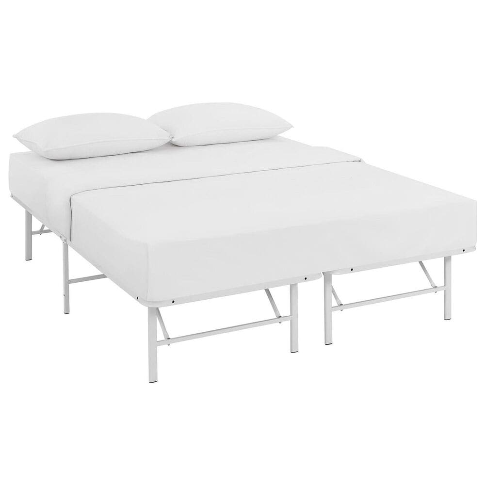 Modway Horizon Platform Full Bed Frame in White, , large
