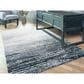 Feizy Micah 8" x 10" Black and Dark Gray Area Rug, , large