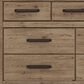 Ashley Oliandon 7-Drawer Dresser Only in Natural Rustic, , large