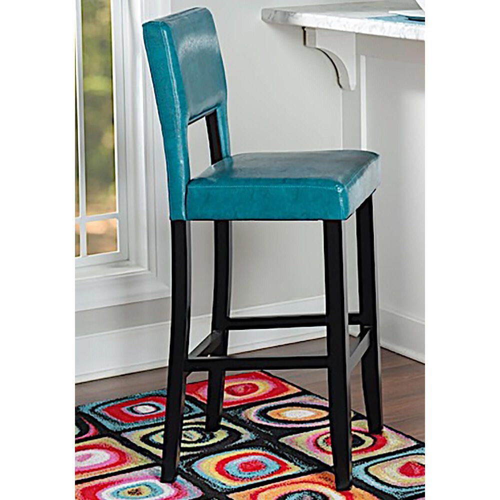 Linden Boulevard Bailie Barstool in Blue, , large