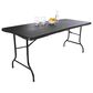 Timberlake 6-Foot Folding Table in Black - Table Only, , large