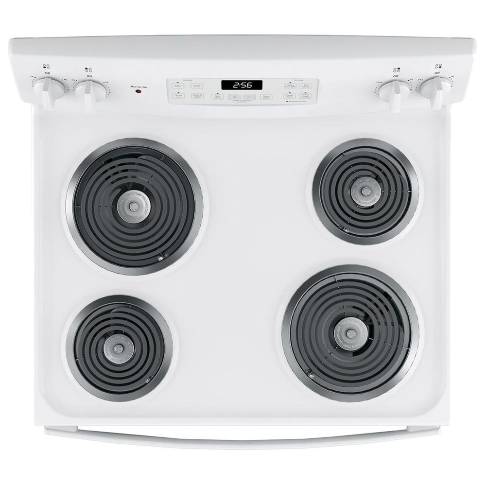 GE Appliances 30" Free-Standing Electric Range in White, , large