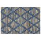 Dalyn Rug Company Kenner KN2 Navy 2"6" x 3"10" Area Rug, , large