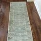 Radici USA Seriate 500-2003 2"2" x 7"7" Green Scatter Rug, , large