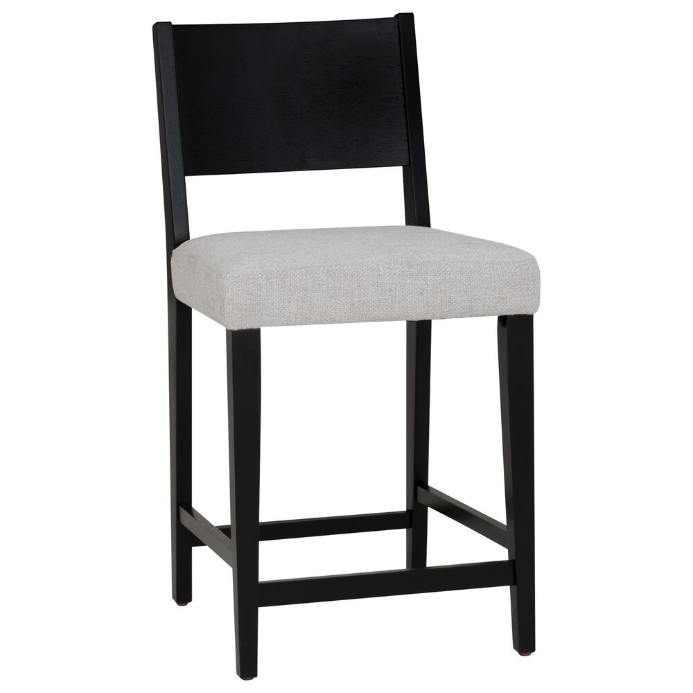 Linon Home Decor Cadence Counter Stool in Black, , large