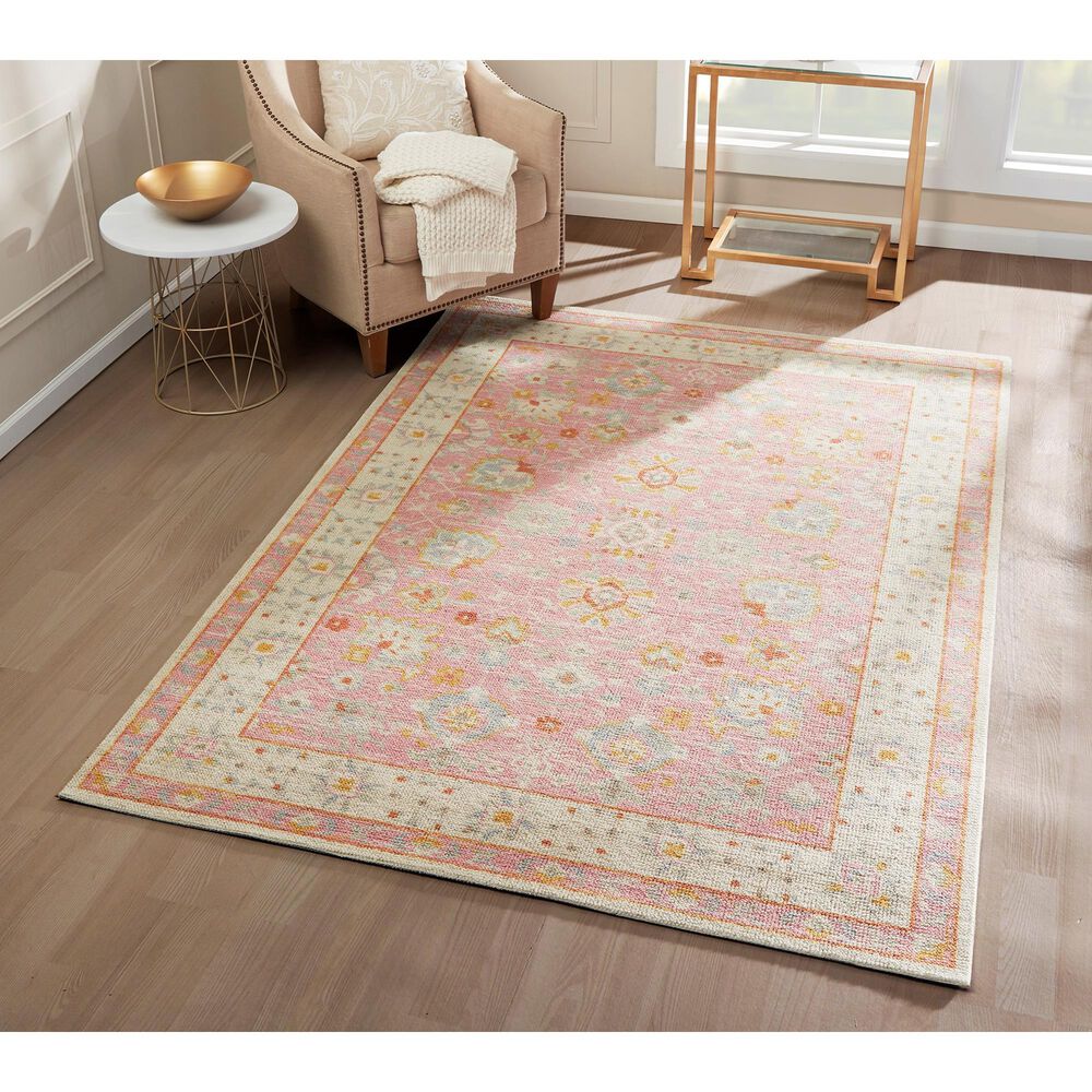 Momeni Anatolia 7&#39;9&quot; x 9&#39;10&quot; Pink Area Rug, , large