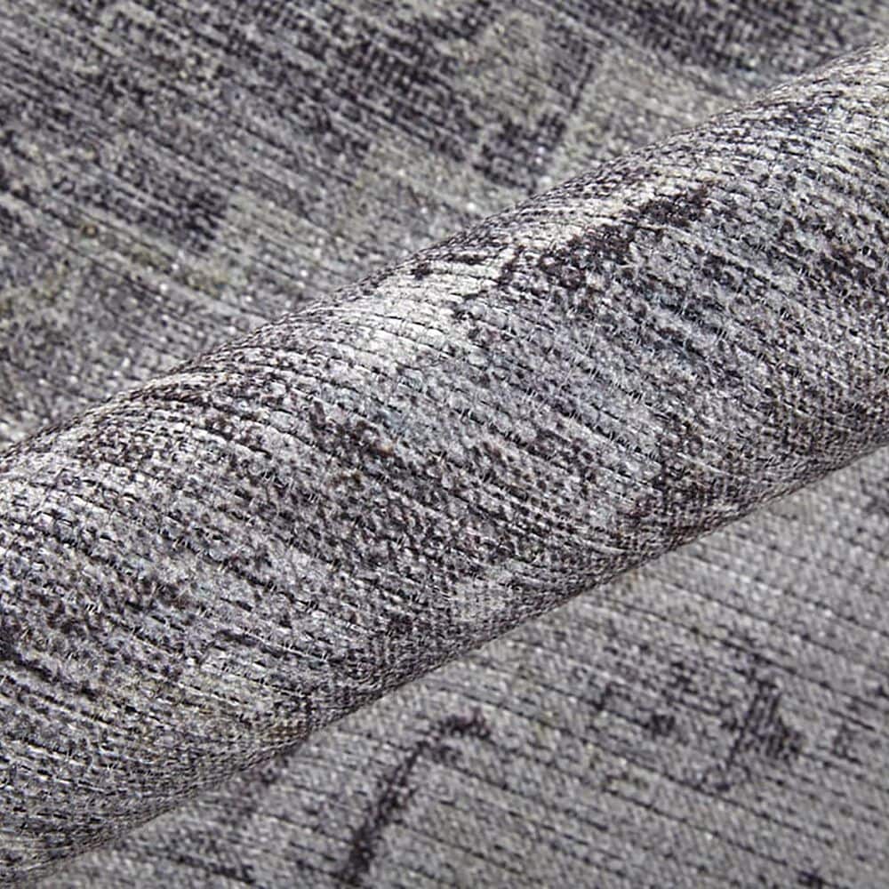 Feizy Percy 9&#39;2&quot; x 12&#39; Gray and Ivory Area Rug, , large