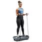 Sunny Health & Fitness Fitboard 3D Vibration Platform in Grey and Black, , large