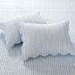 Levtex Martha Stripe 3-Piece King Quilt Set in Blue and White, , large