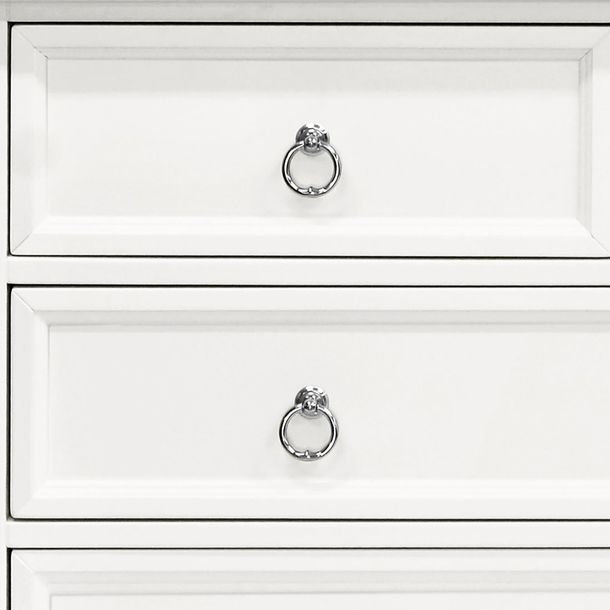New Haus Emma Regency 4 Drawer Dresser in Warm White Shop NFM
