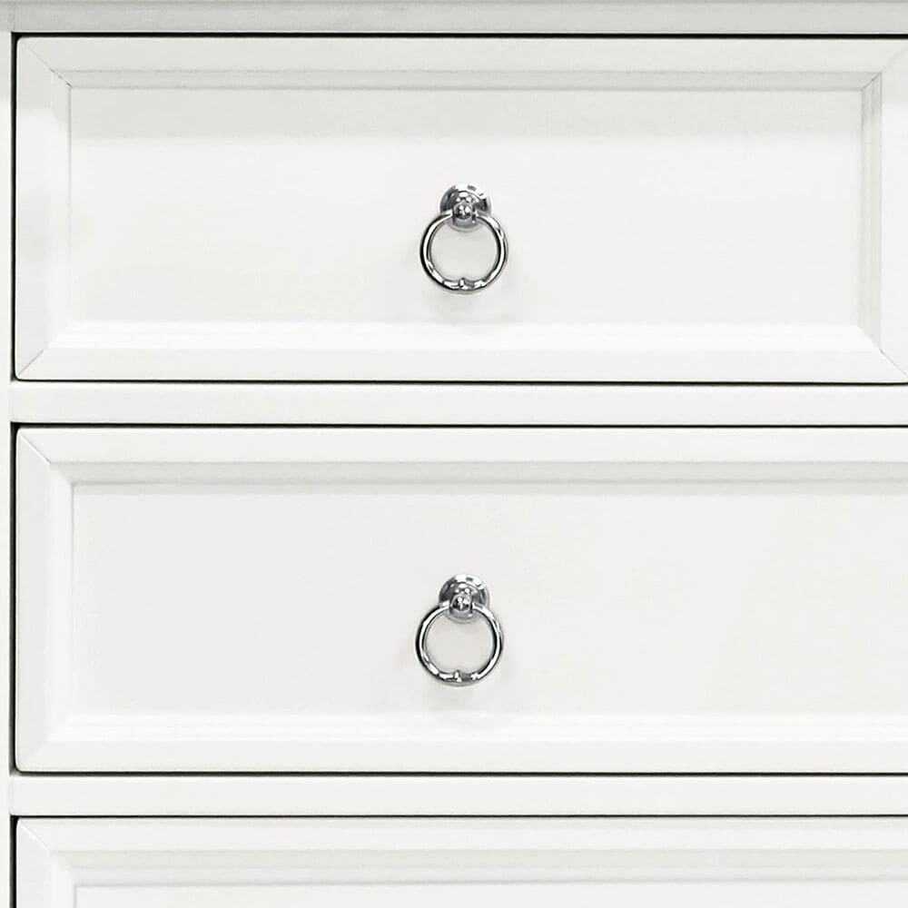 New Haus Emma Regency 4-Drawer Dresser in Warm White, , large