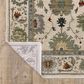 Oriental Weavers Eliana Ivory and Multicolor 9"10" x 12"10" Area Rug, , large