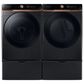 Samsung 7.5 Cu. Ft. AI Smart Dial Electric Dryer with Super Speed Dry and MultiControl in Brushed Black, , large