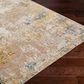 Surya Reina Cream, Light Gray, Light Brown, Tan, Denim and Mustard 2"7" x 10" Runner, , large