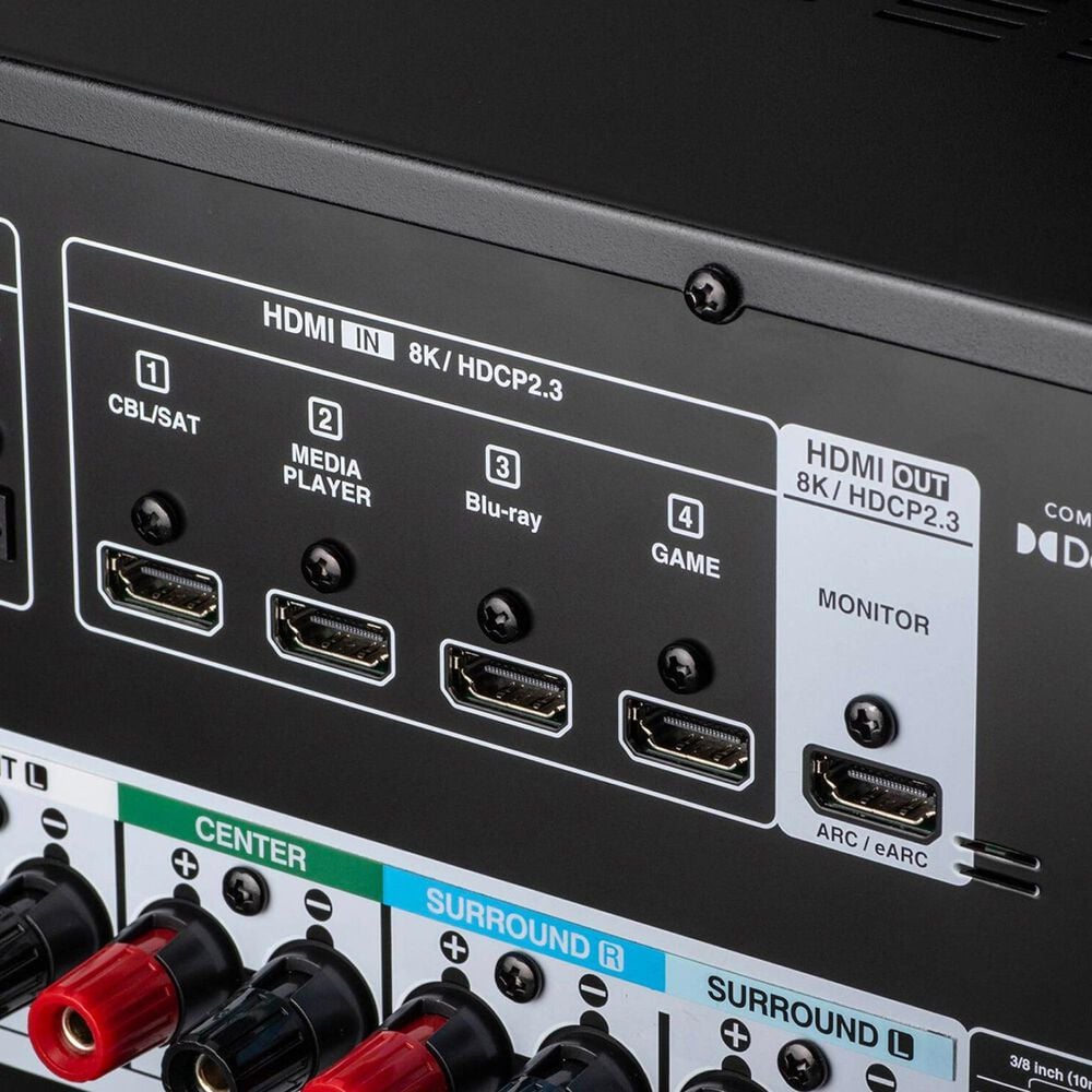 Denon 5.2 Channels AV Receiver in Black, , large